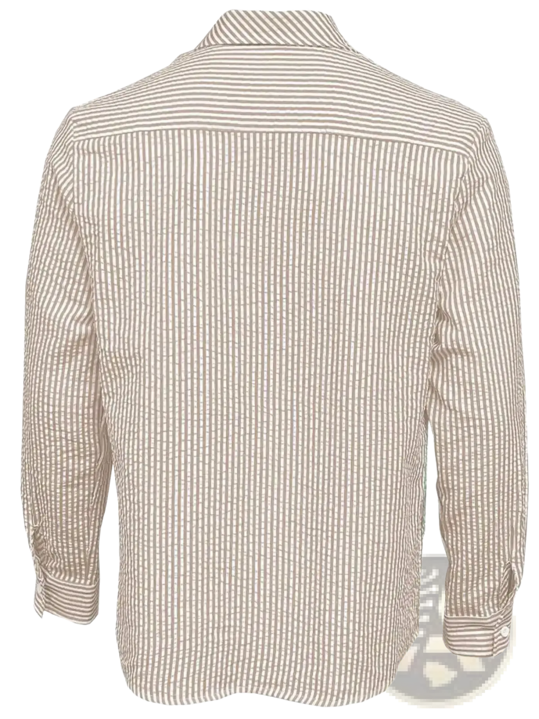 Men's Long Sleeve Striped Shirt with Loose Fit Stylish Comfortable Casual Wear for All Seasons Ideal for Outdoor Activities