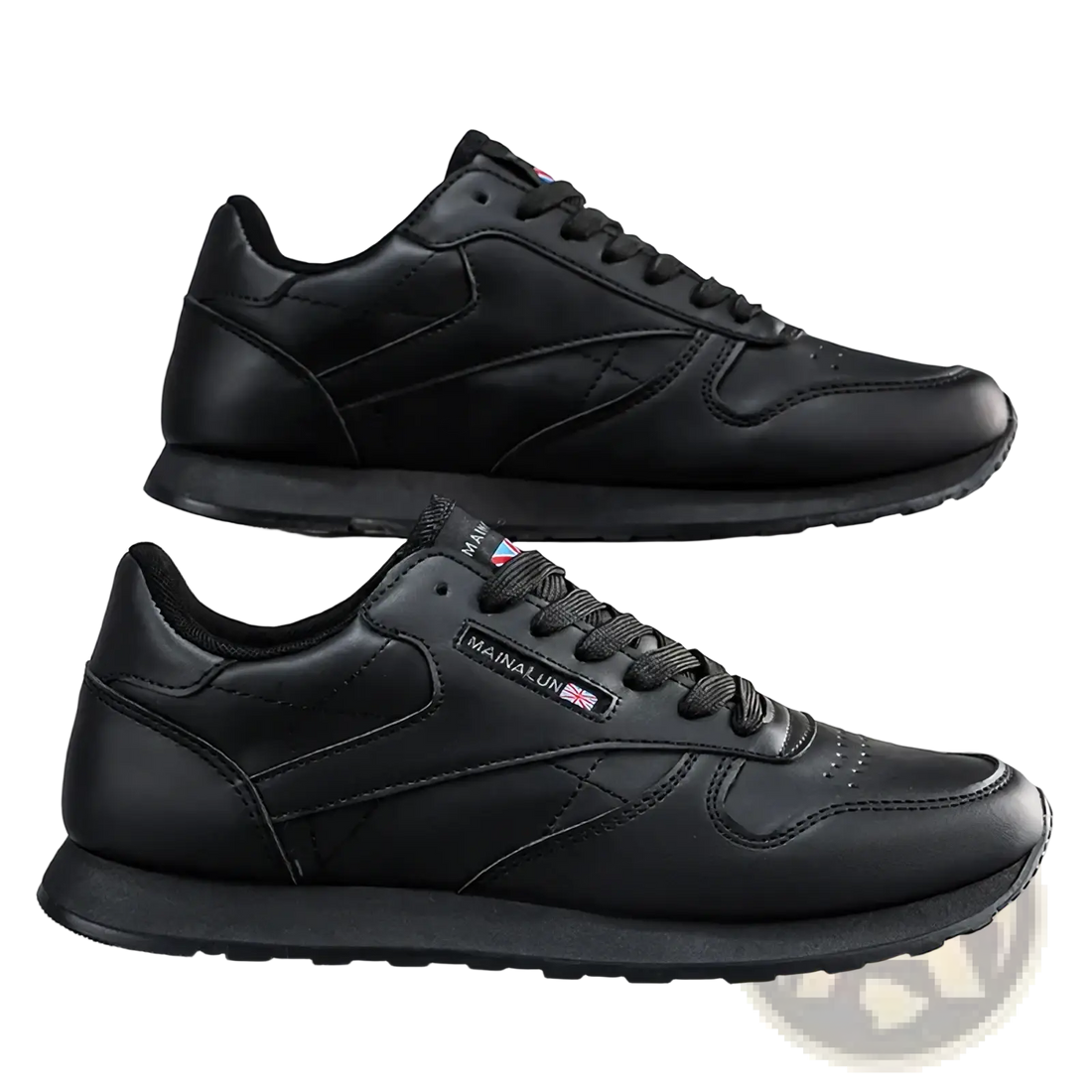 Men Casual White Leather Sneakers Sports Shoes