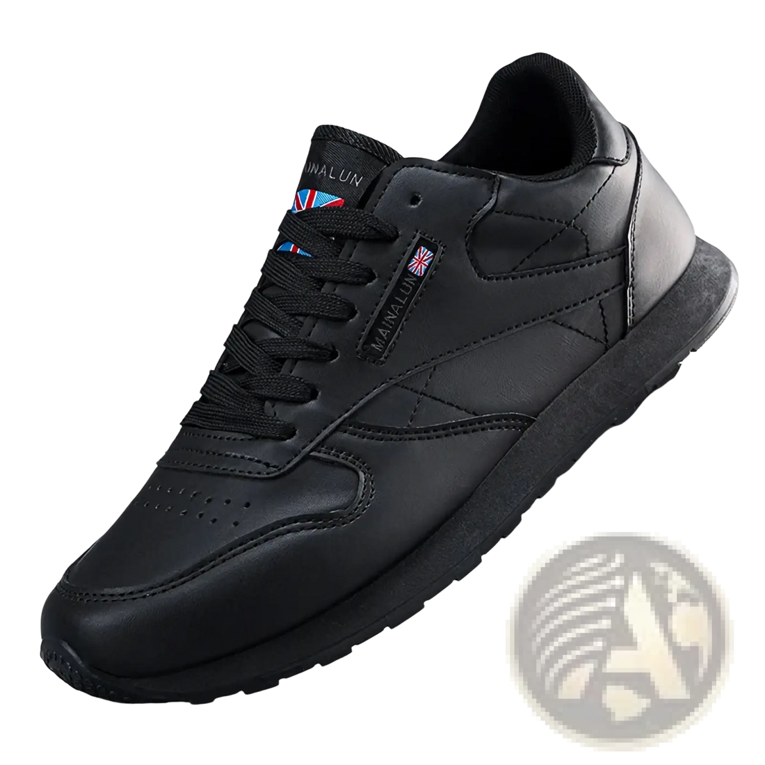 Men Casual White Leather Sneakers Sports Shoes
