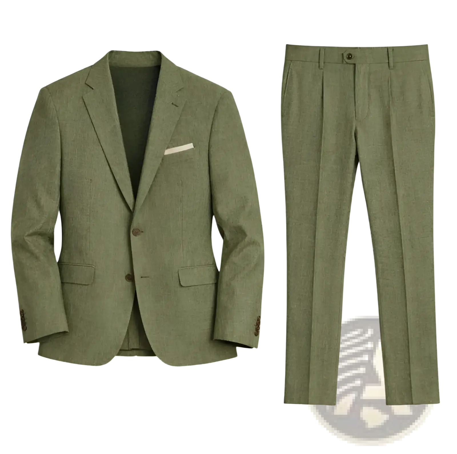 Men Digital Print Casual Suit Set