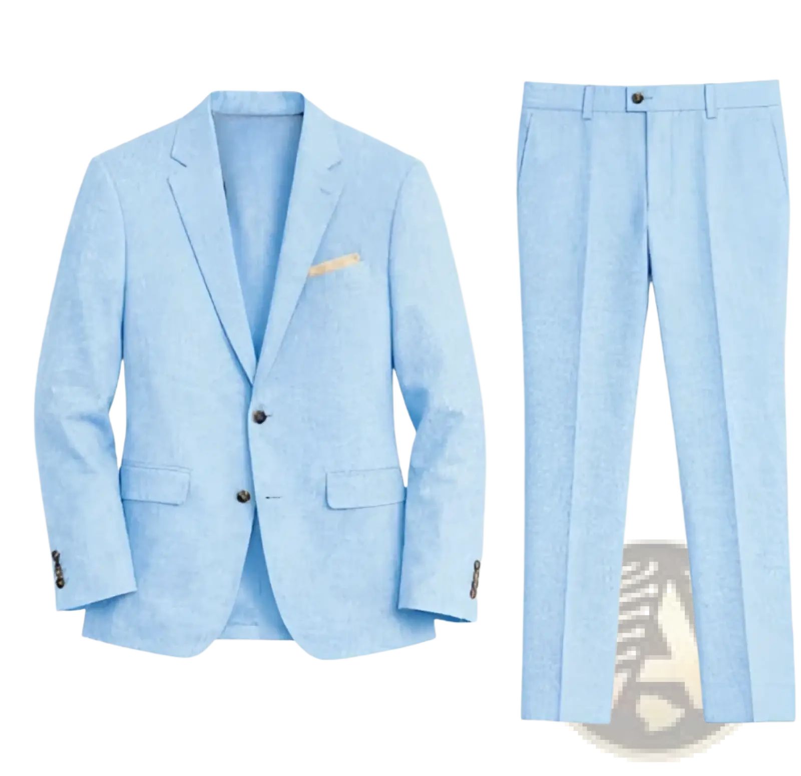 Men Digital Print Casual Suit Set