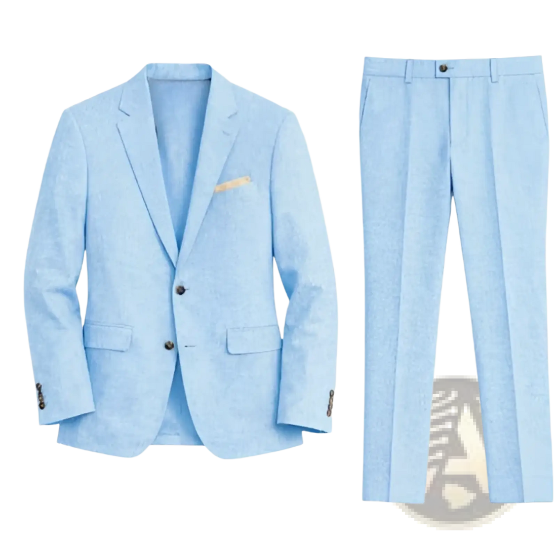Men Digital Print Casual Suit Set