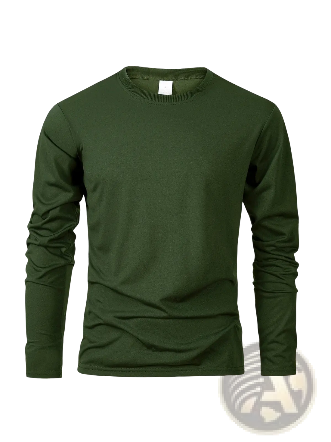 Men Moisture Wicking Long Sleeve Crew Neck t Shirt