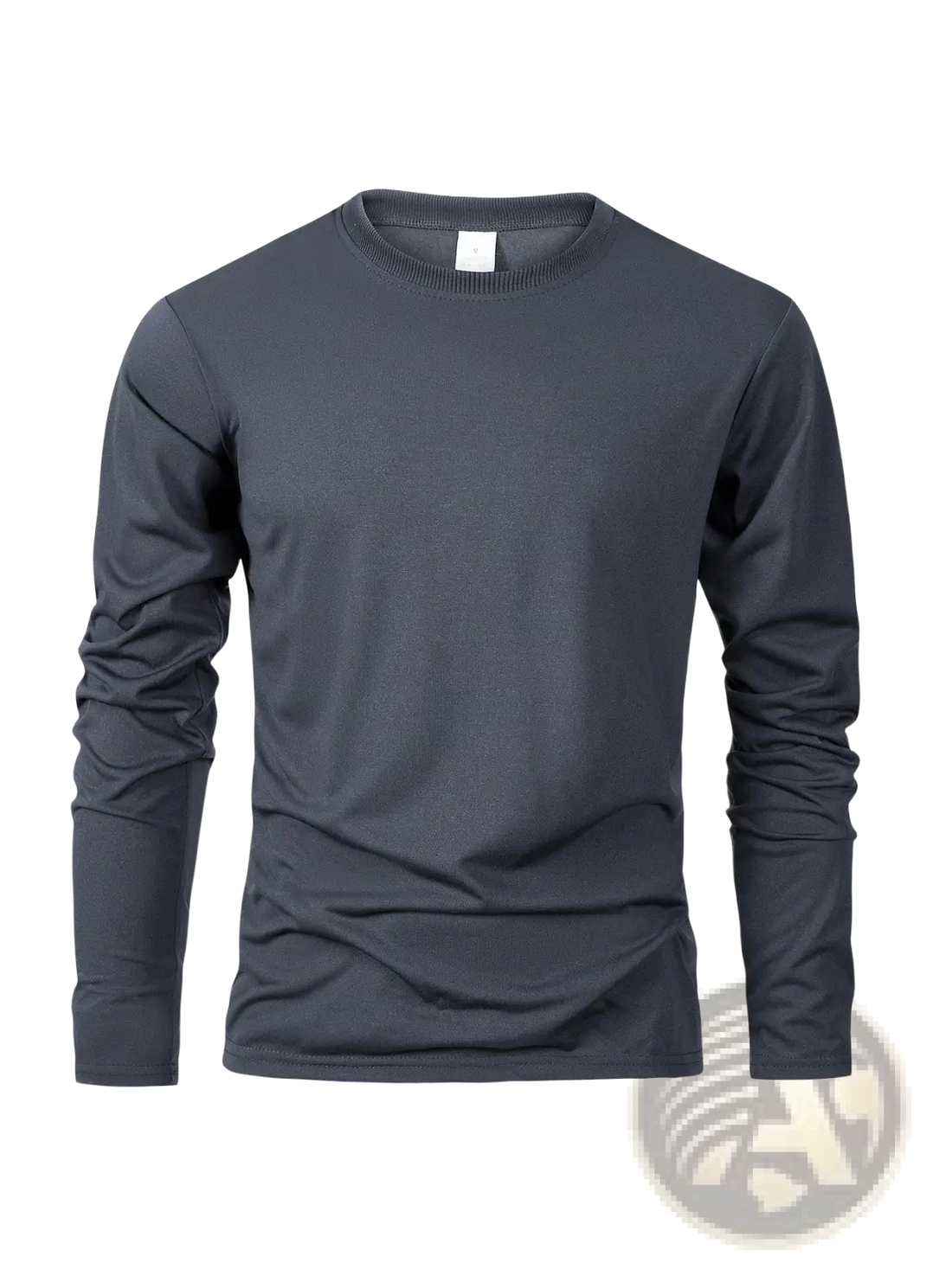 Men Moisture Wicking Long Sleeve Crew Neck t Shirt
