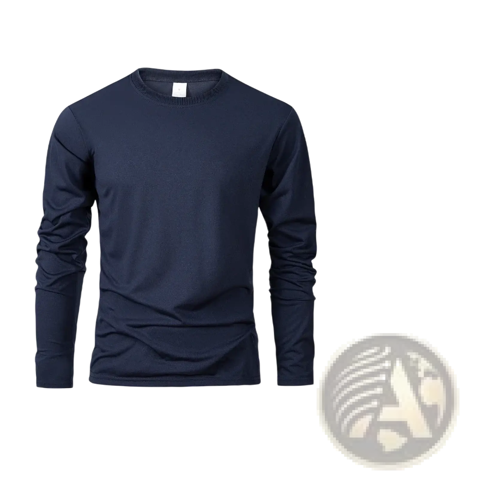 Men Moisture Wicking Long Sleeve Crew Neck t Shirt
