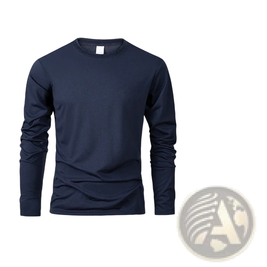 Men Moisture Wicking Long Sleeve Crew Neck t Shirt