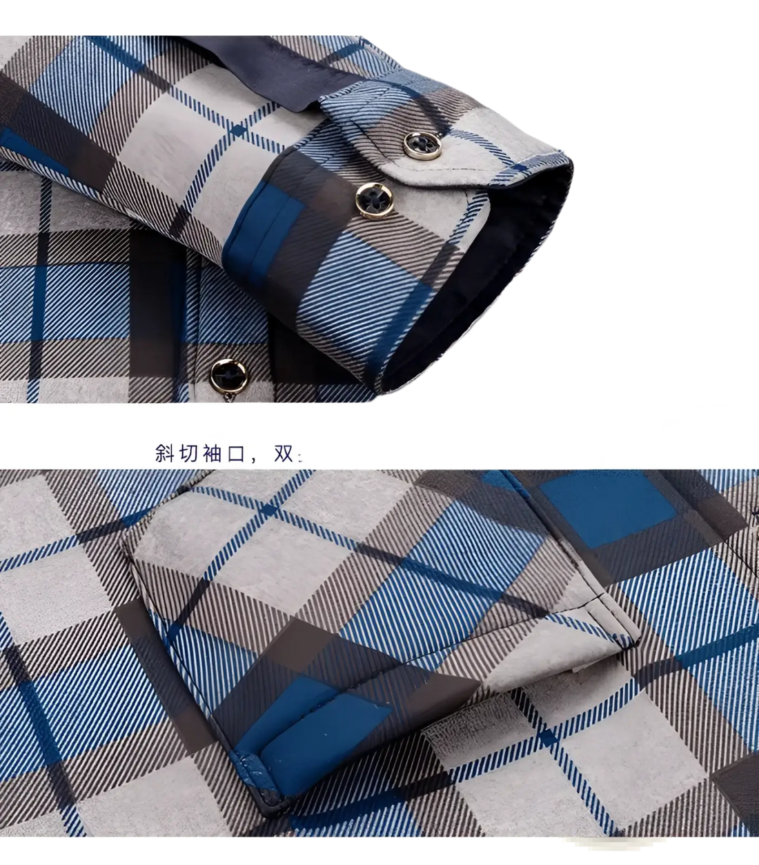 Men Slim Fit Long Sleeve Casual Shirt
