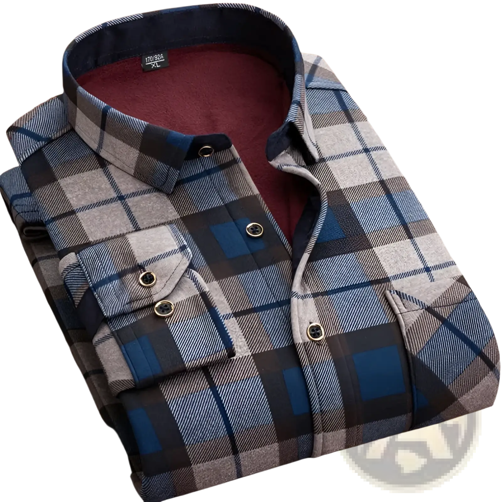 Men Slim Fit Long Sleeve Casual Shirt