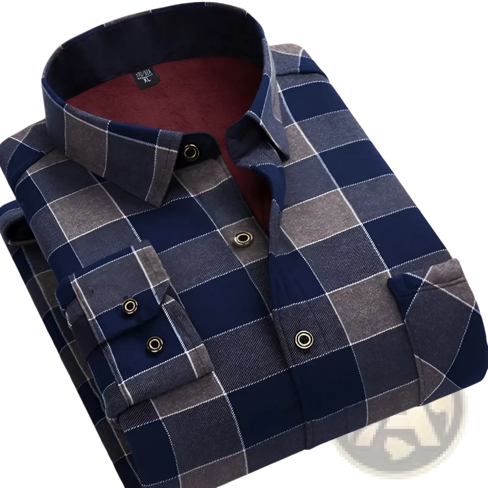 Men Slim Fit Long Sleeve Casual Shirt