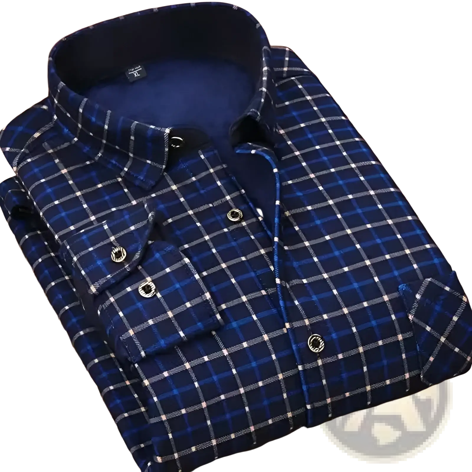 Men Slim Fit Long Sleeve Casual Shirt