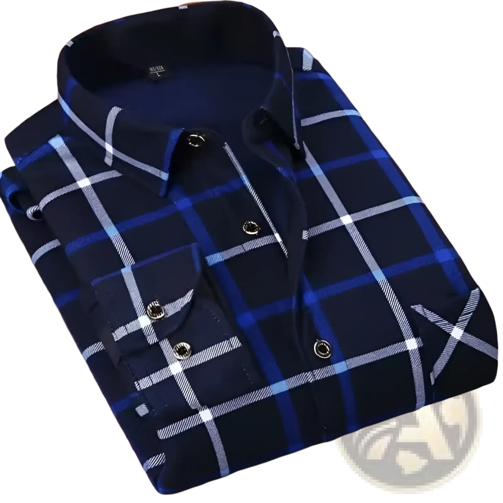 Men Slim Fit Long Sleeve Casual Shirt