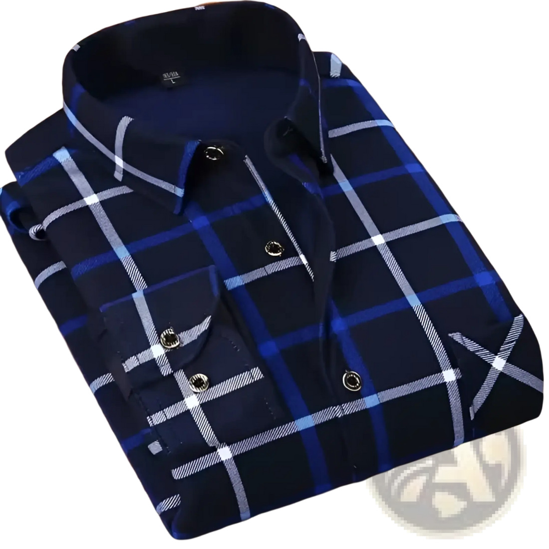 Men Slim Fit Long Sleeve Casual Shirt