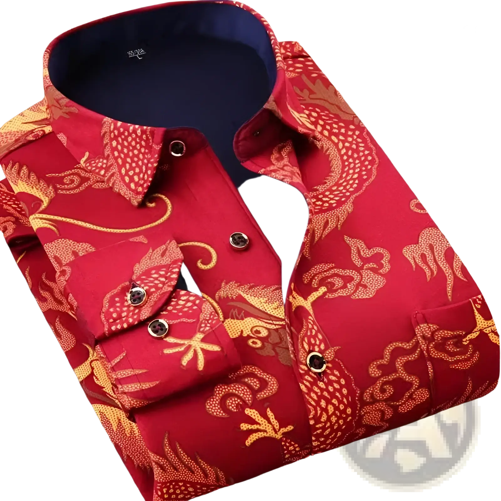 Men Slim Fit Long Sleeve Casual Shirt