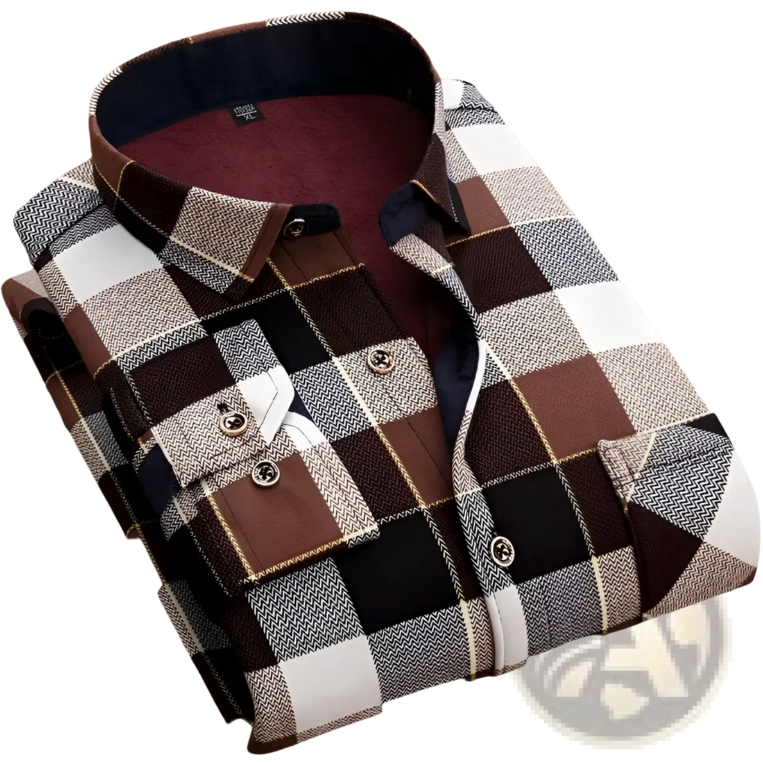 Men Slim Fit Long Sleeve Casual Shirt