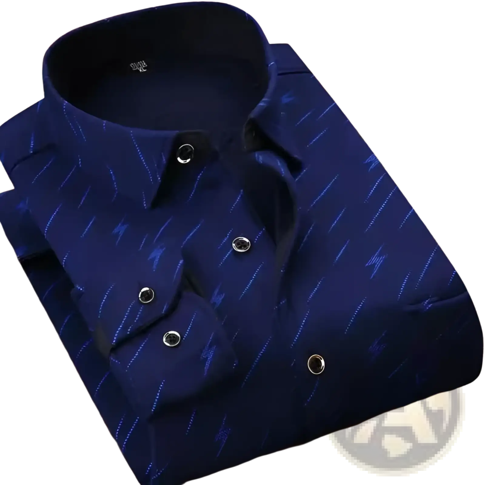 Men Slim Fit Long Sleeve Casual Shirt