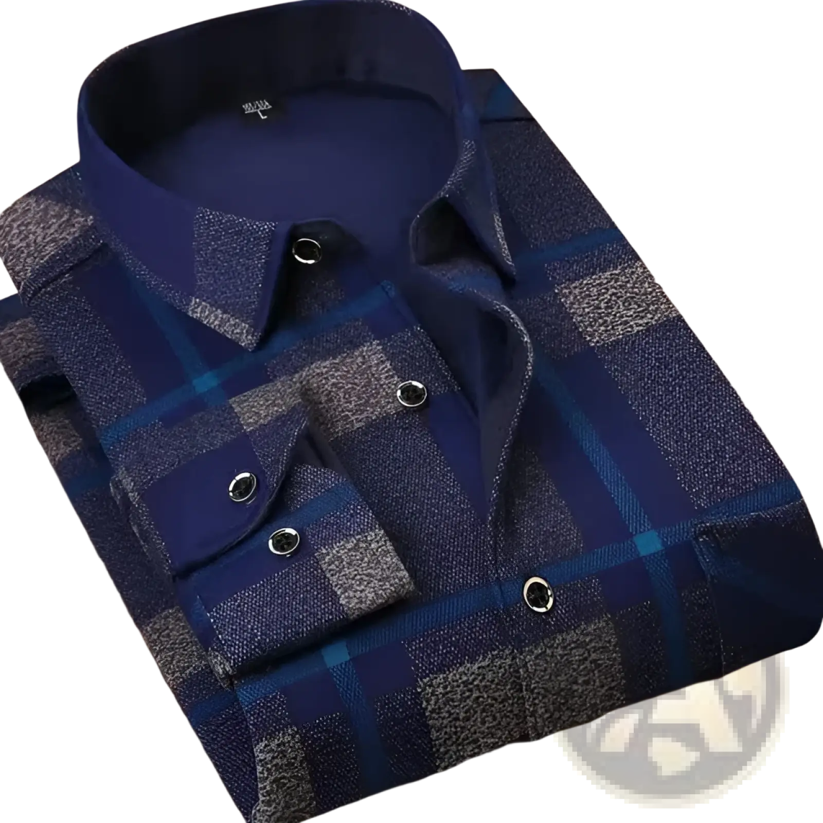 Men Slim Fit Long Sleeve Casual Shirt