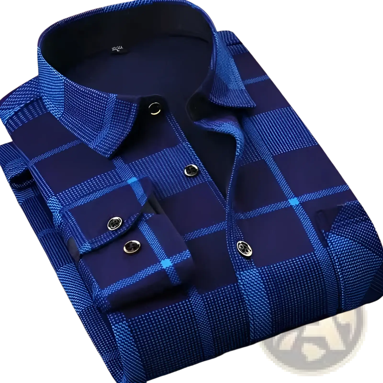 Men Slim Fit Long Sleeve Casual Shirt