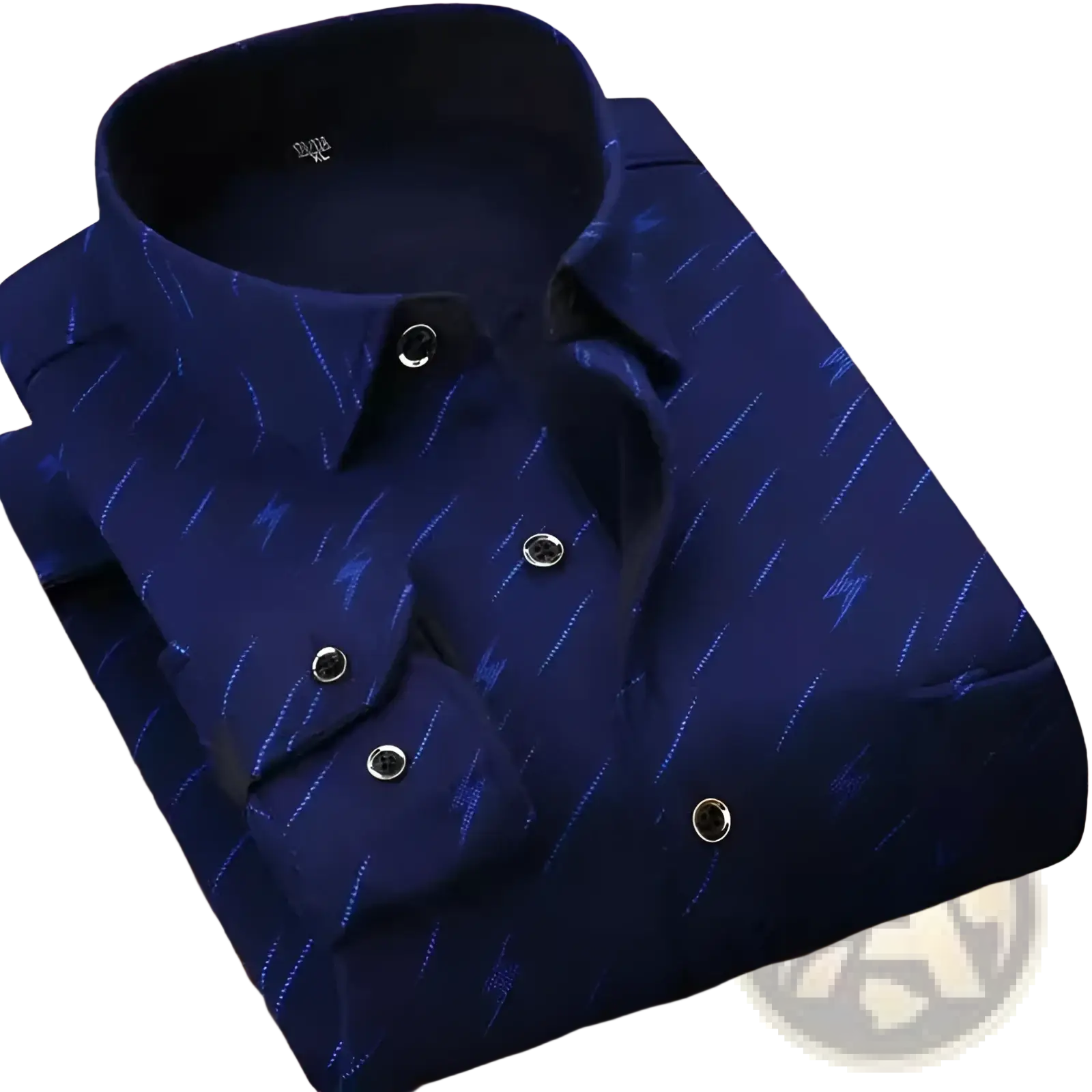 Men Slim Fit Long Sleeve Casual Shirt
