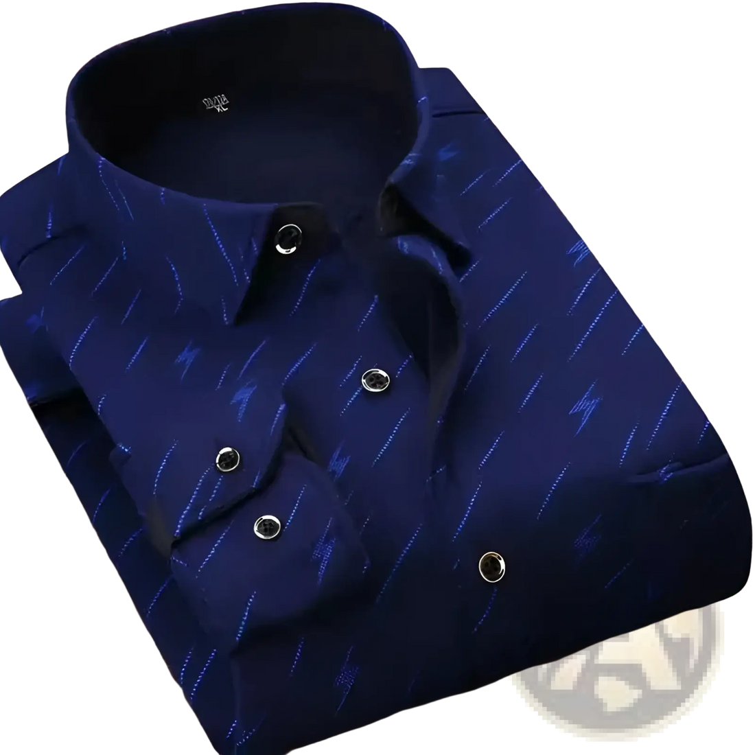 Men Slim Fit Long Sleeve Casual Shirt