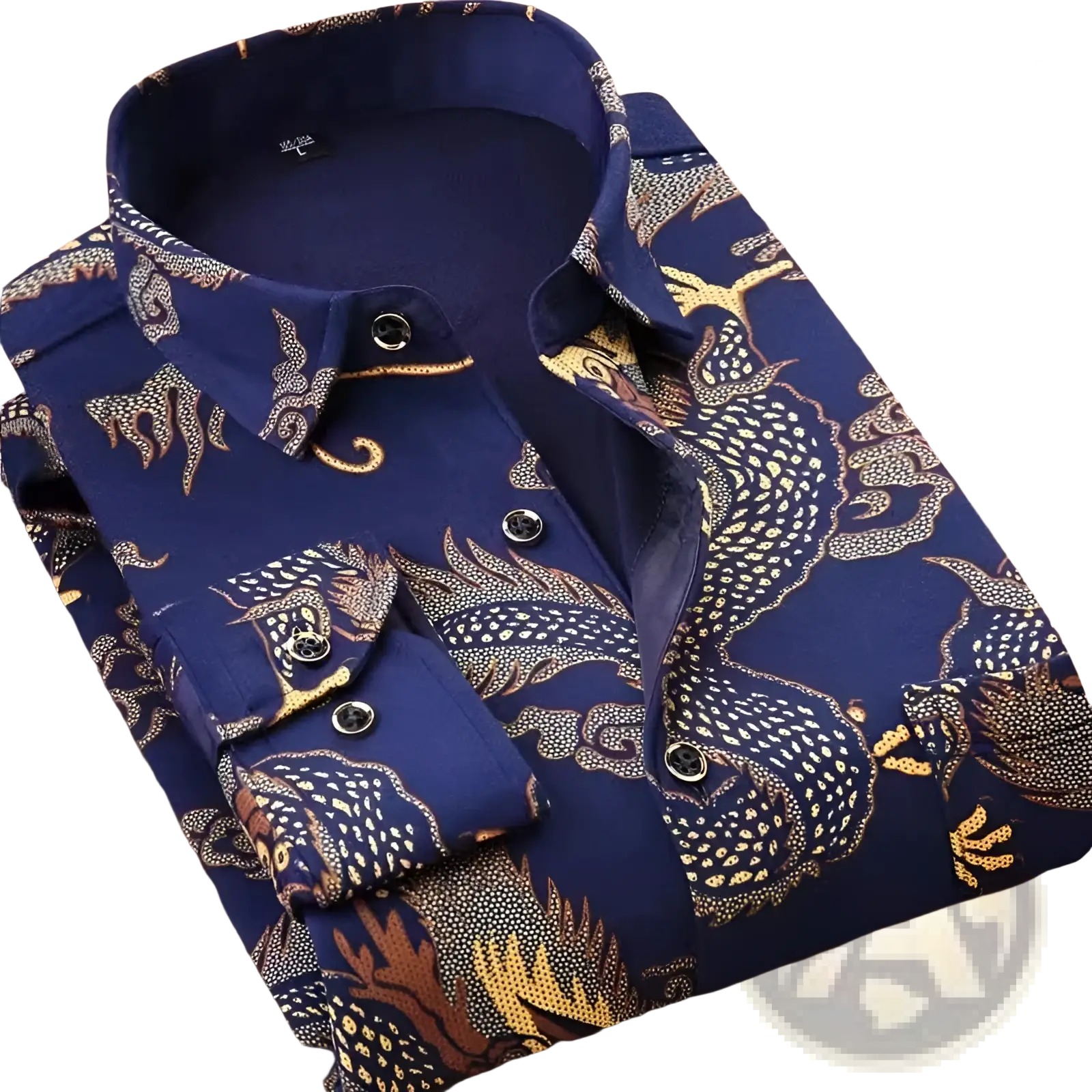 Men Slim Fit Long Sleeve Casual Shirt