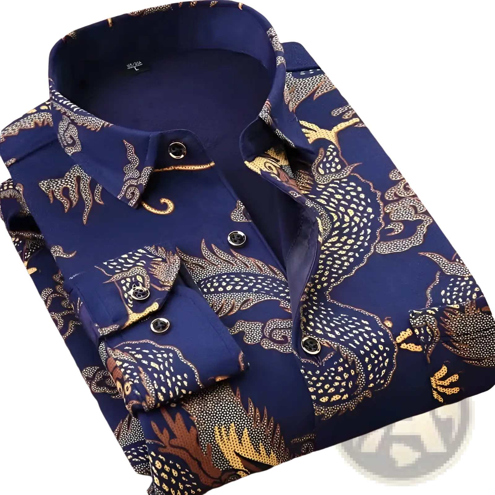 Men Slim Fit Long Sleeve Casual Shirt