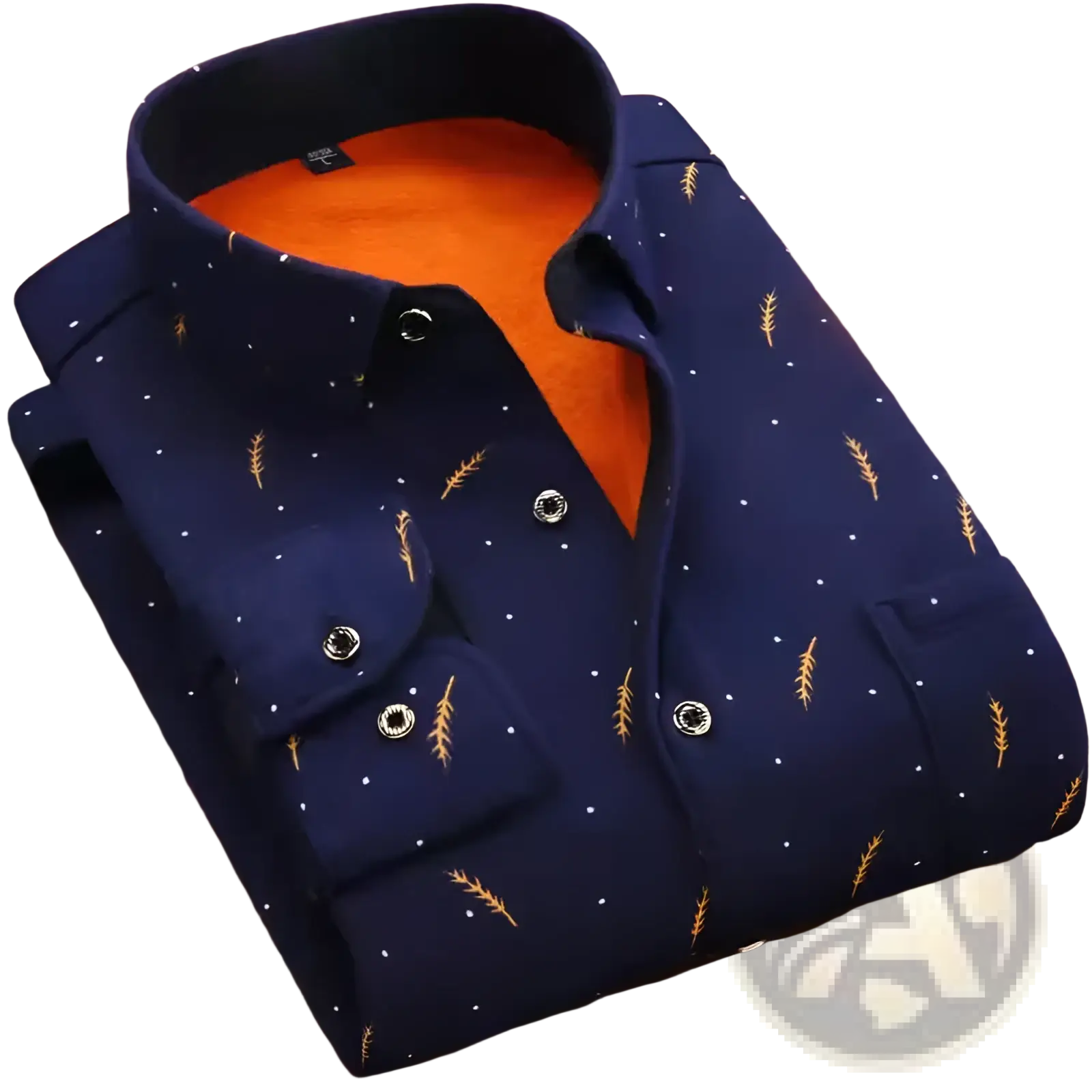 Men Slim Fit Long Sleeve Casual Shirt
