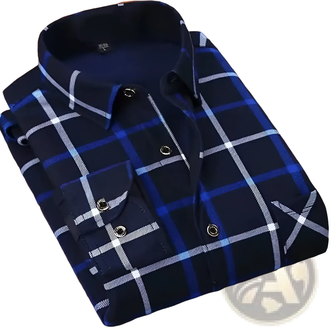 Men Slim Fit Long Sleeve Casual Shirt