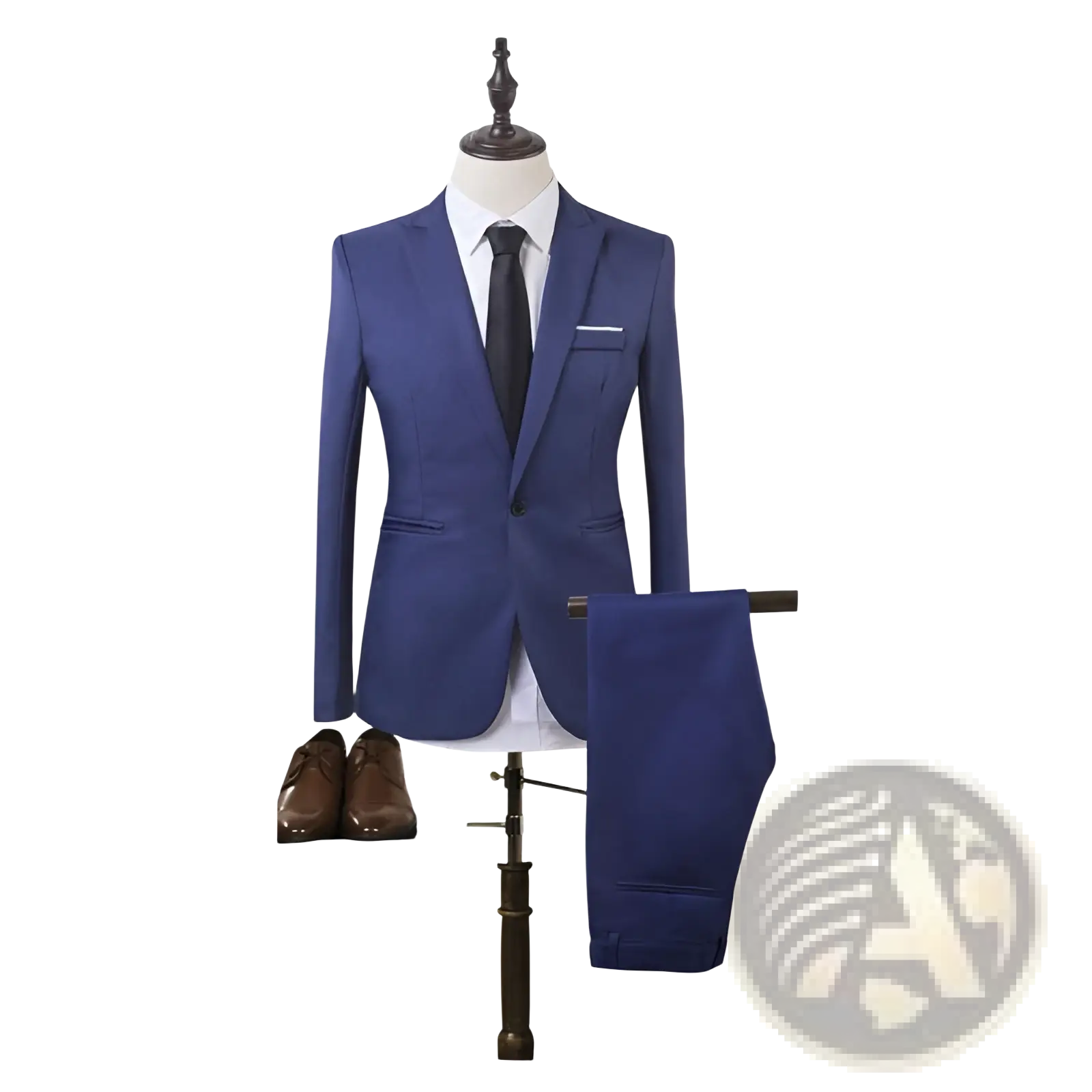 Men Solid Color Two Piece Leisure Suit