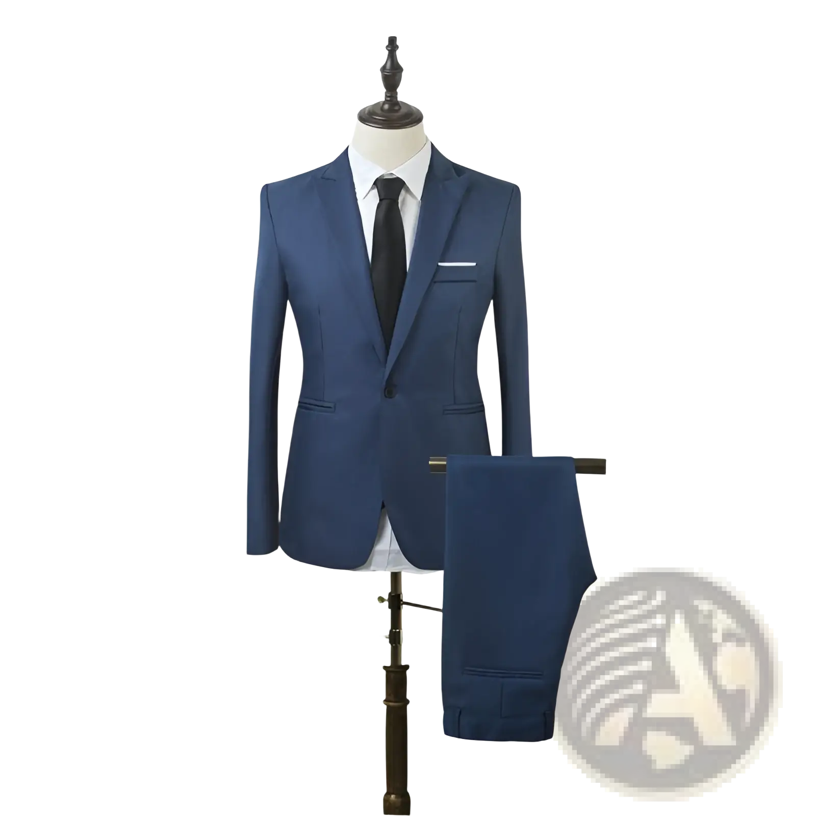 Men Solid Color Two Piece Leisure Suit