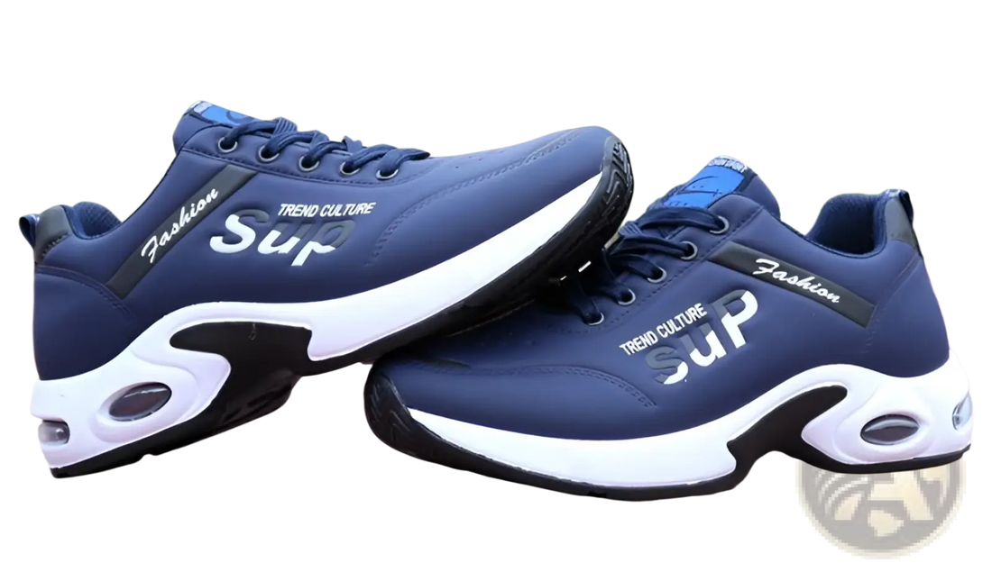 Men's Casual Sportswear Leather Running Shoes
