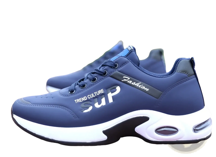 Men's Casual Sportswear Leather Running Shoes