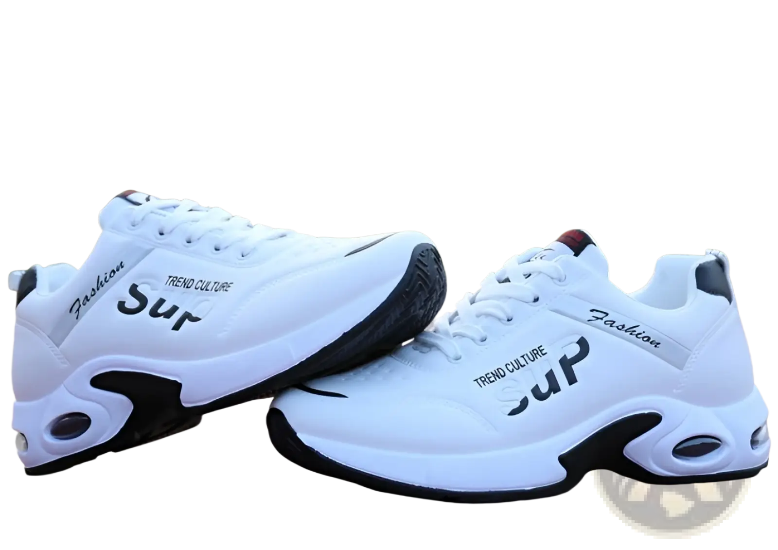 Men's Casual Sportswear Leather Running Shoes