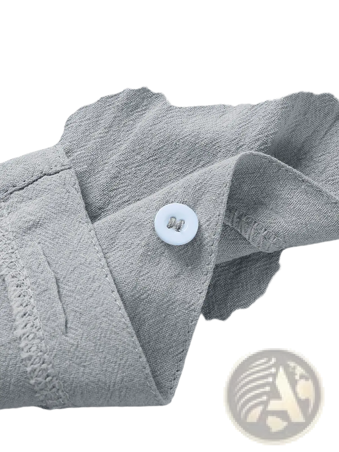 Men's Casual Textured Short Sleeve Button Down Shirt