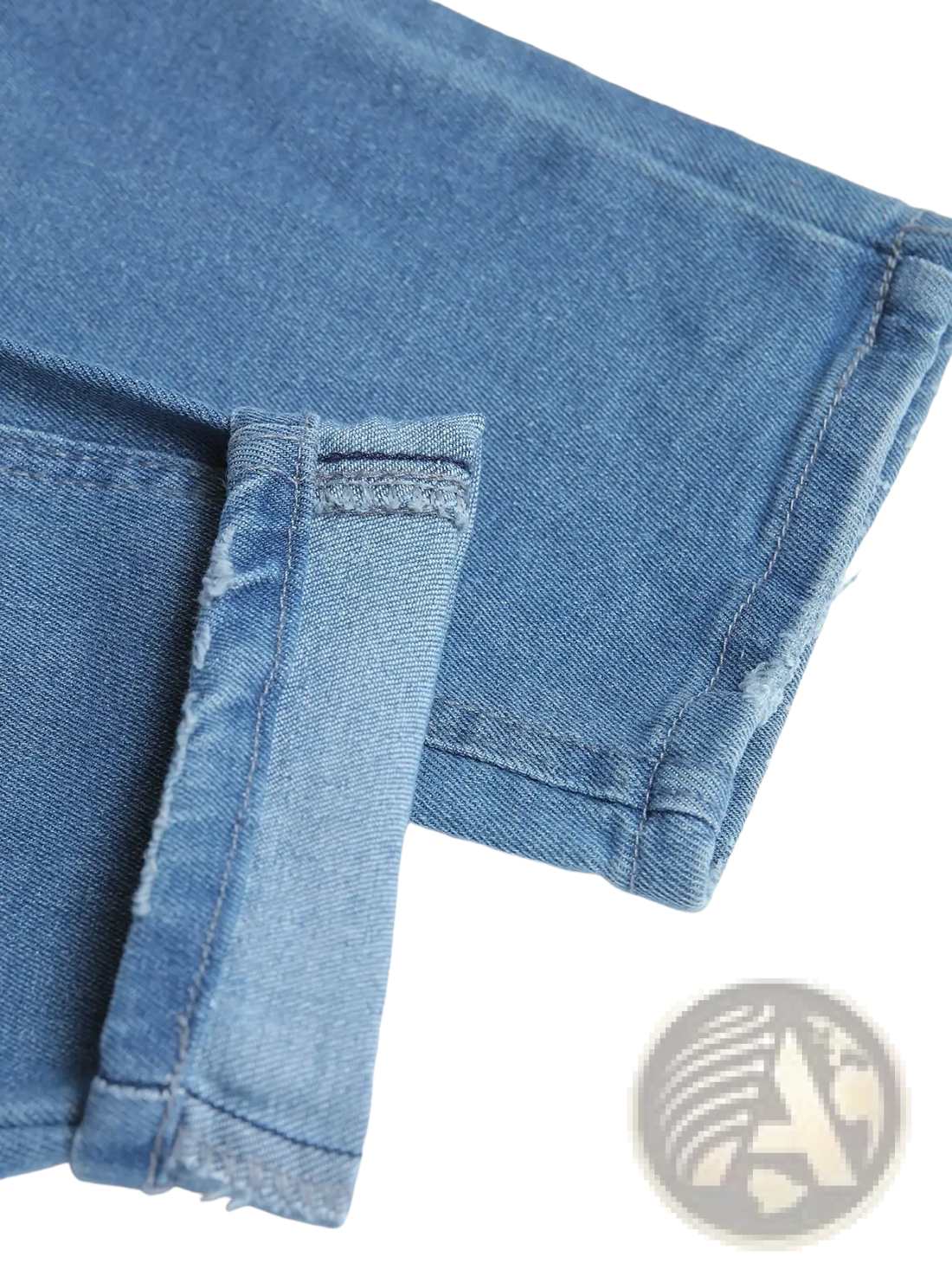 Men's Distressed Slim Fit Stretch Denim Jeans