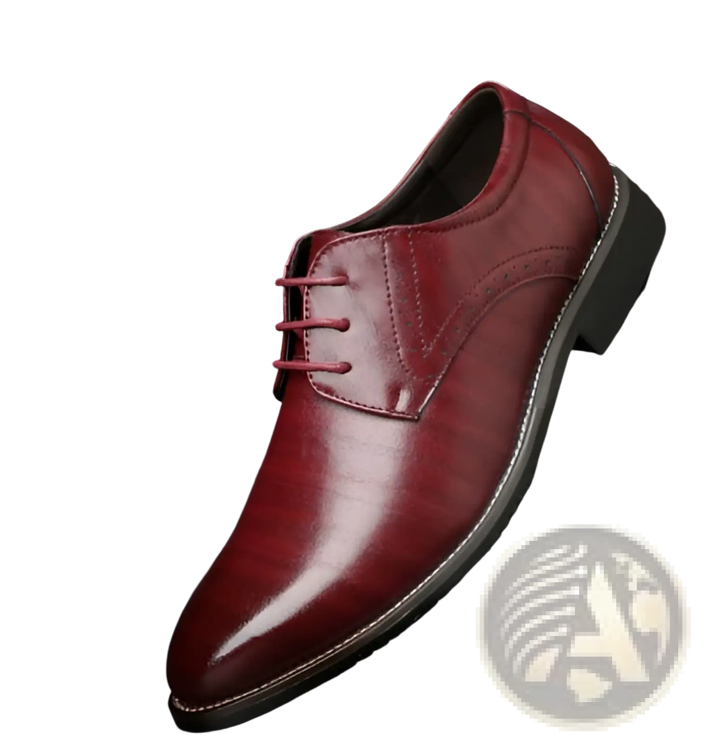 Men's Formal Lace Up Plus Size Leather Business Shoes