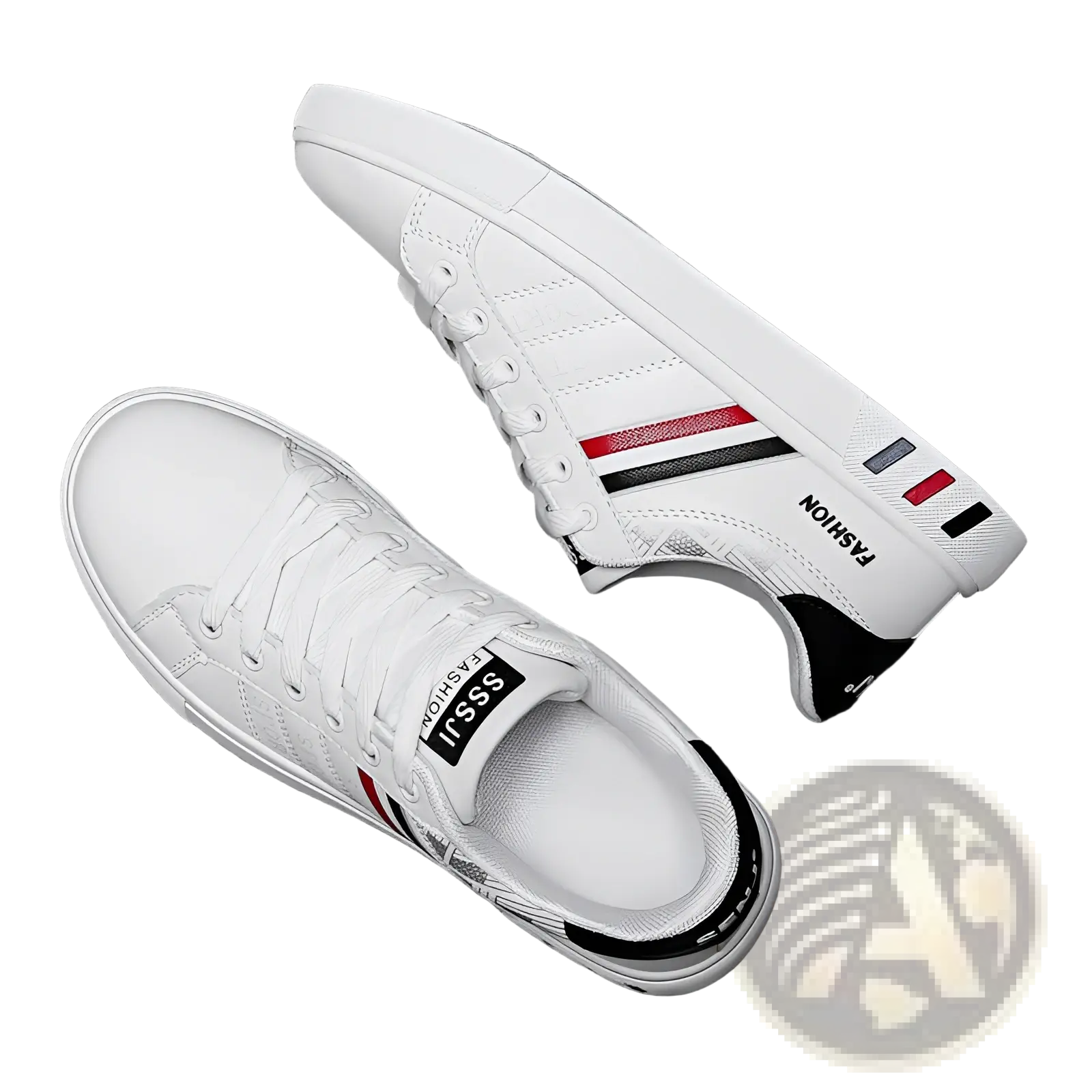 Men's Leather Low Top Sport Fashion Sneakers
