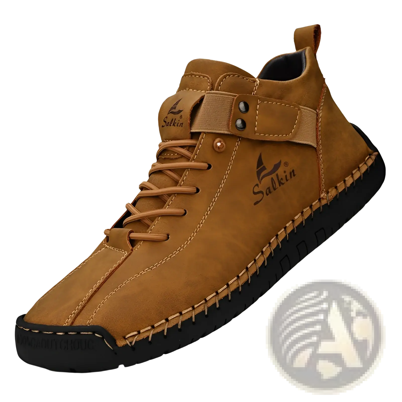 Men's Leather Shoes Plus Size Handmade Salkin Boots