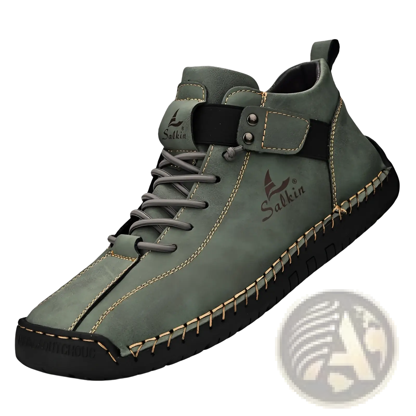 Men's Leather Shoes Plus Size Handmade Salkin Boots