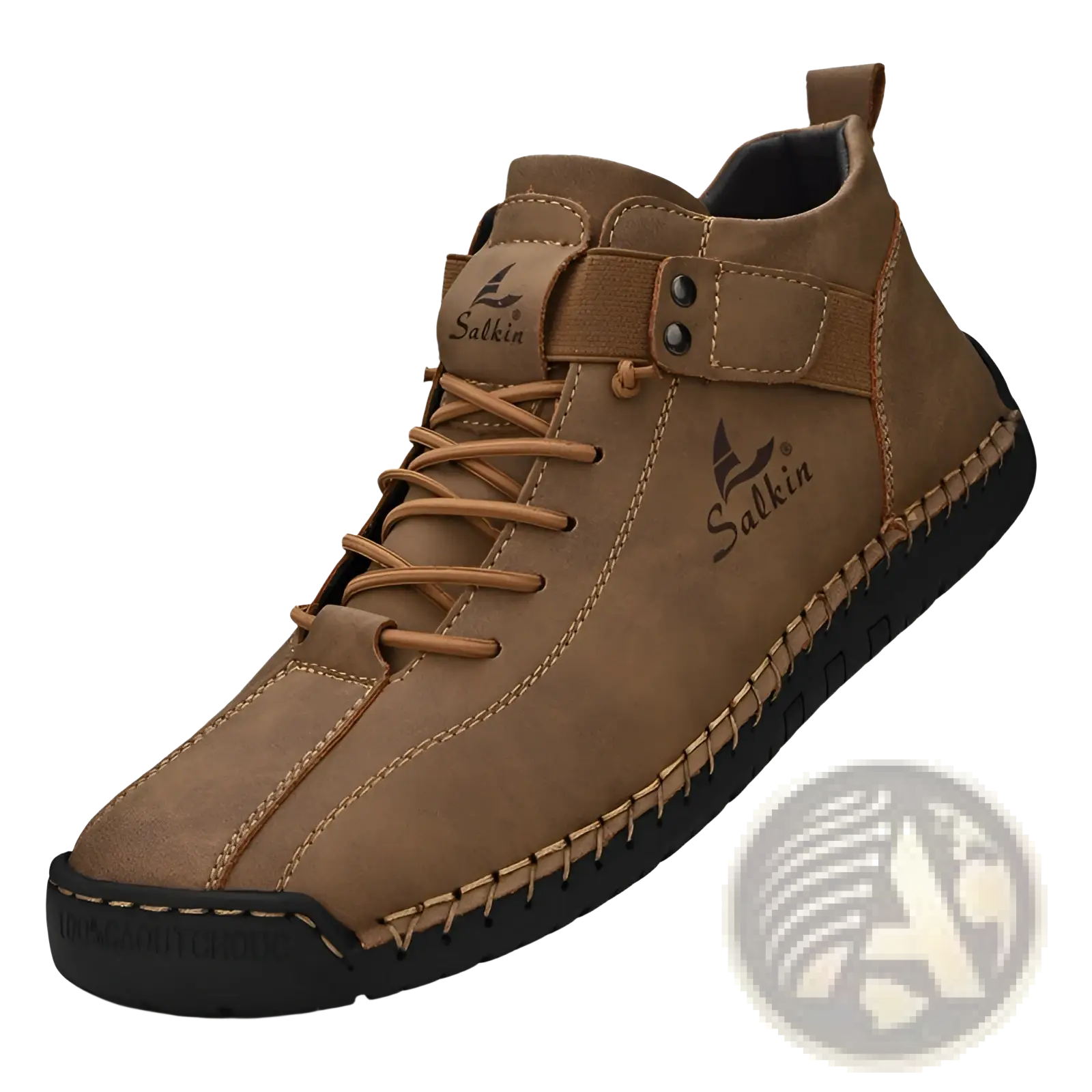 Men's Leather Shoes Plus Size Handmade Salkin Boots
