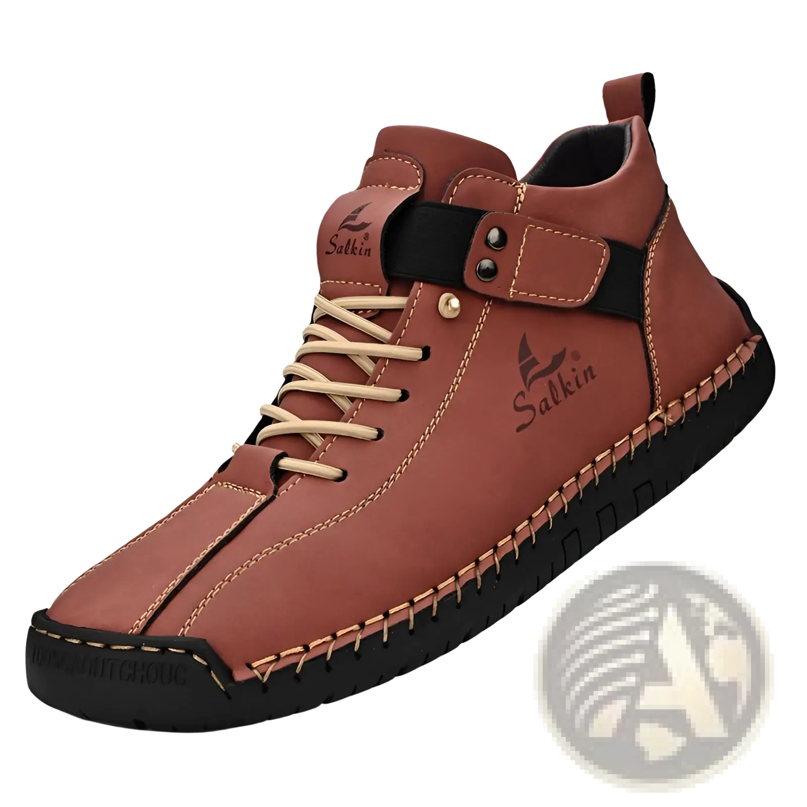 Men's Leather Shoes Plus Size Handmade Salkin Boots