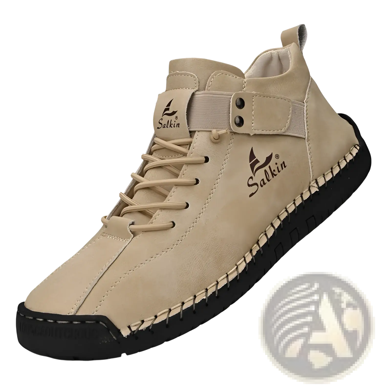Men's Leather Shoes Plus Size Handmade Salkin Boots