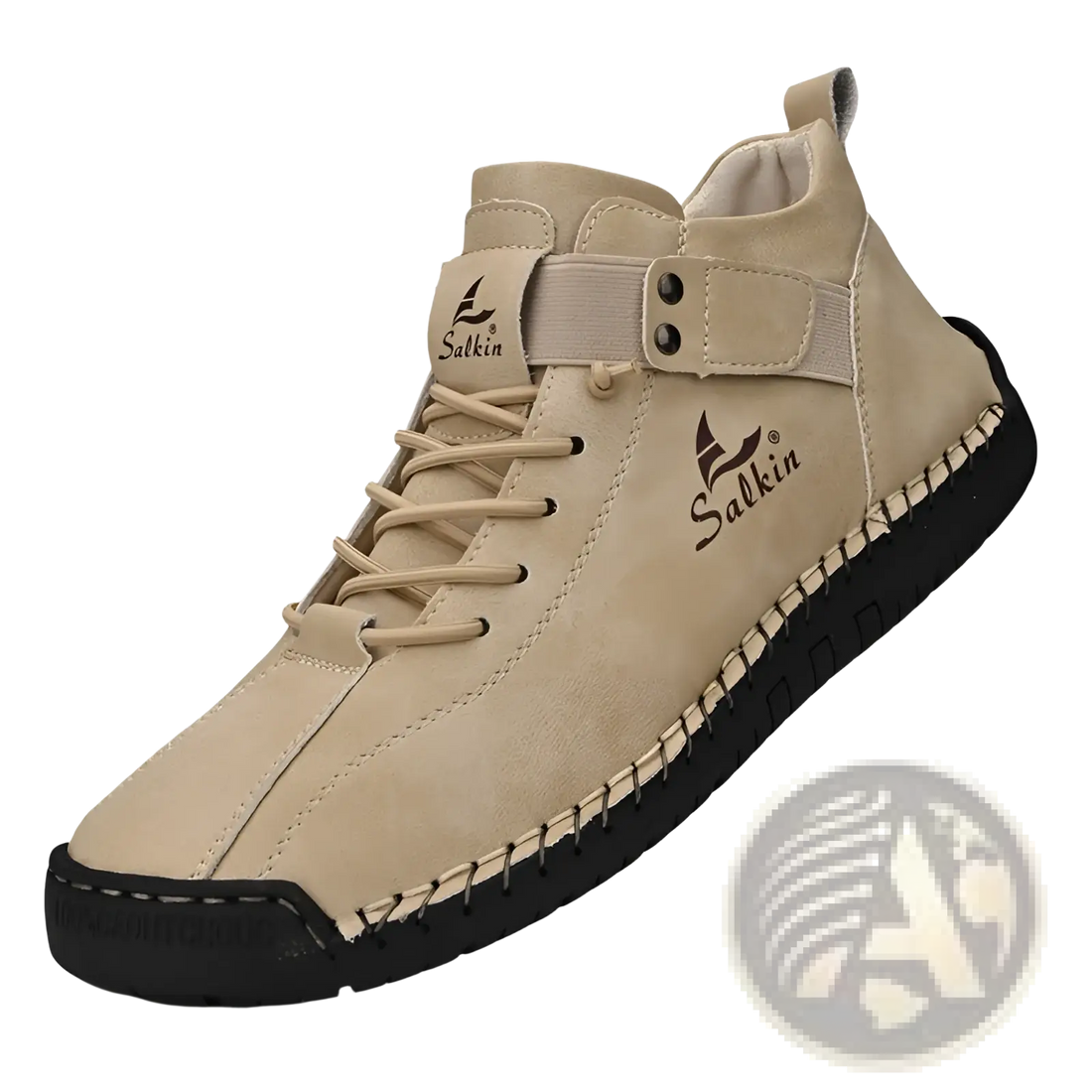 Men's Leather Shoes Plus Size Handmade Salkin Boots