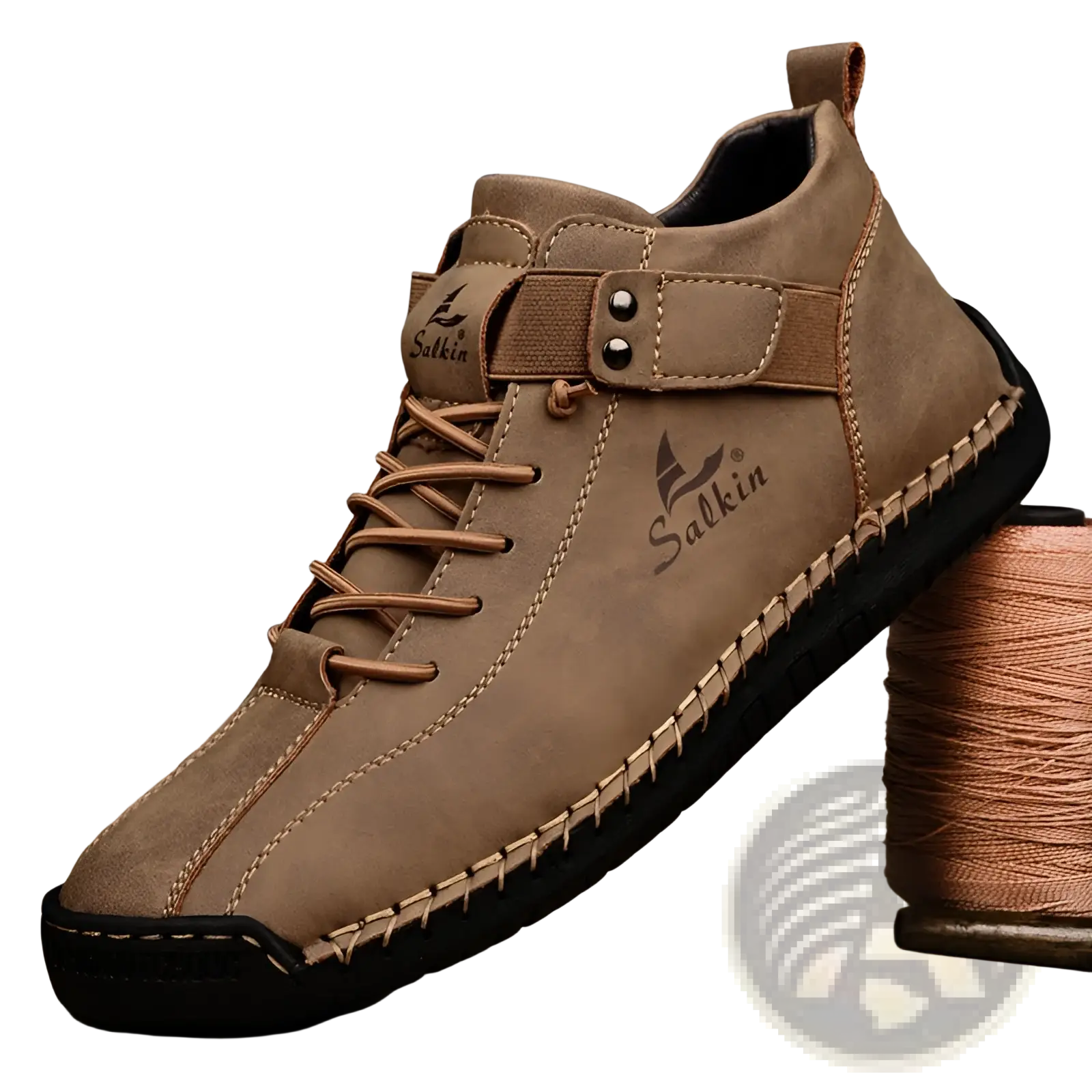 Men's Leather Shoes Plus Size Handmade Salkin Boots