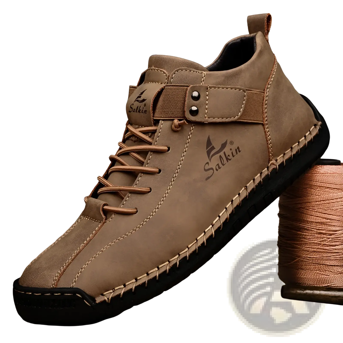 Men's Leather Shoes Plus Size Handmade Salkin Boots