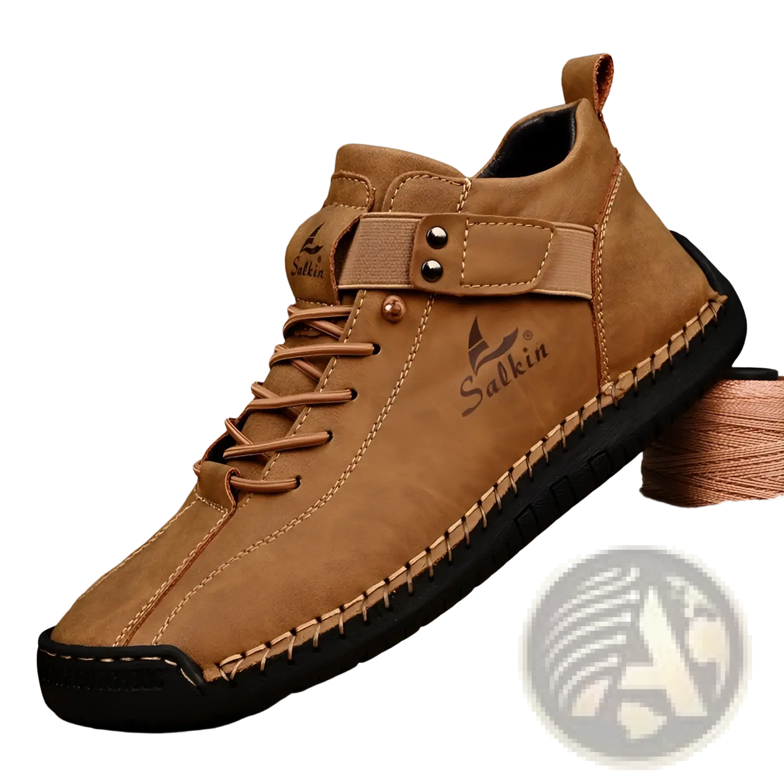 Men's Leather Shoes Plus Size Handmade Salkin Boots