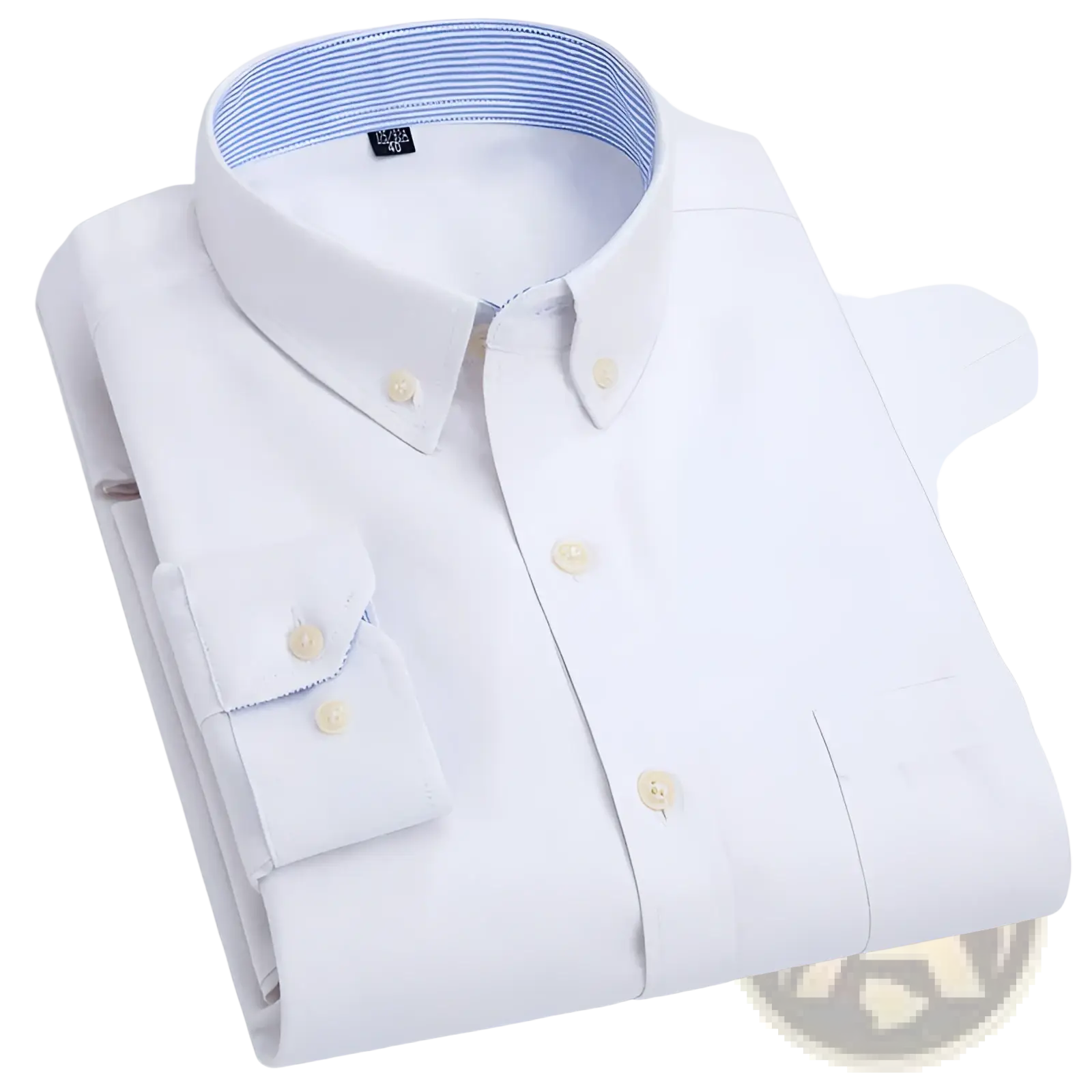 Mens Light Blue Oxford Shirt Casual Long Sleeve