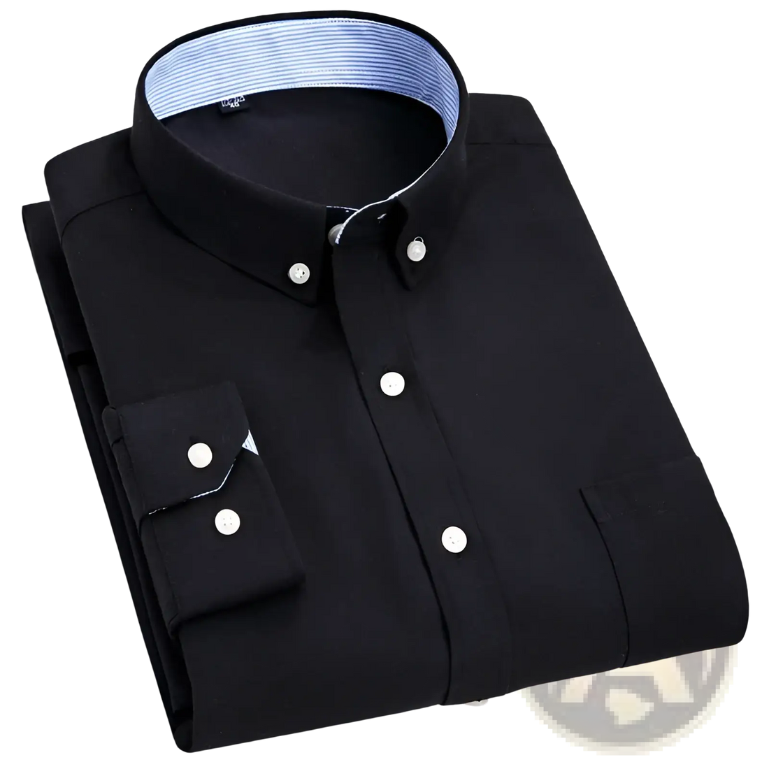 Mens Light Blue Oxford Shirt Casual Long Sleeve