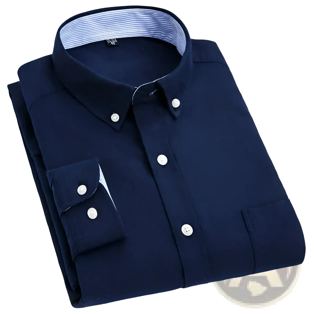 Mens Light Blue Oxford Shirt Casual Long Sleeve