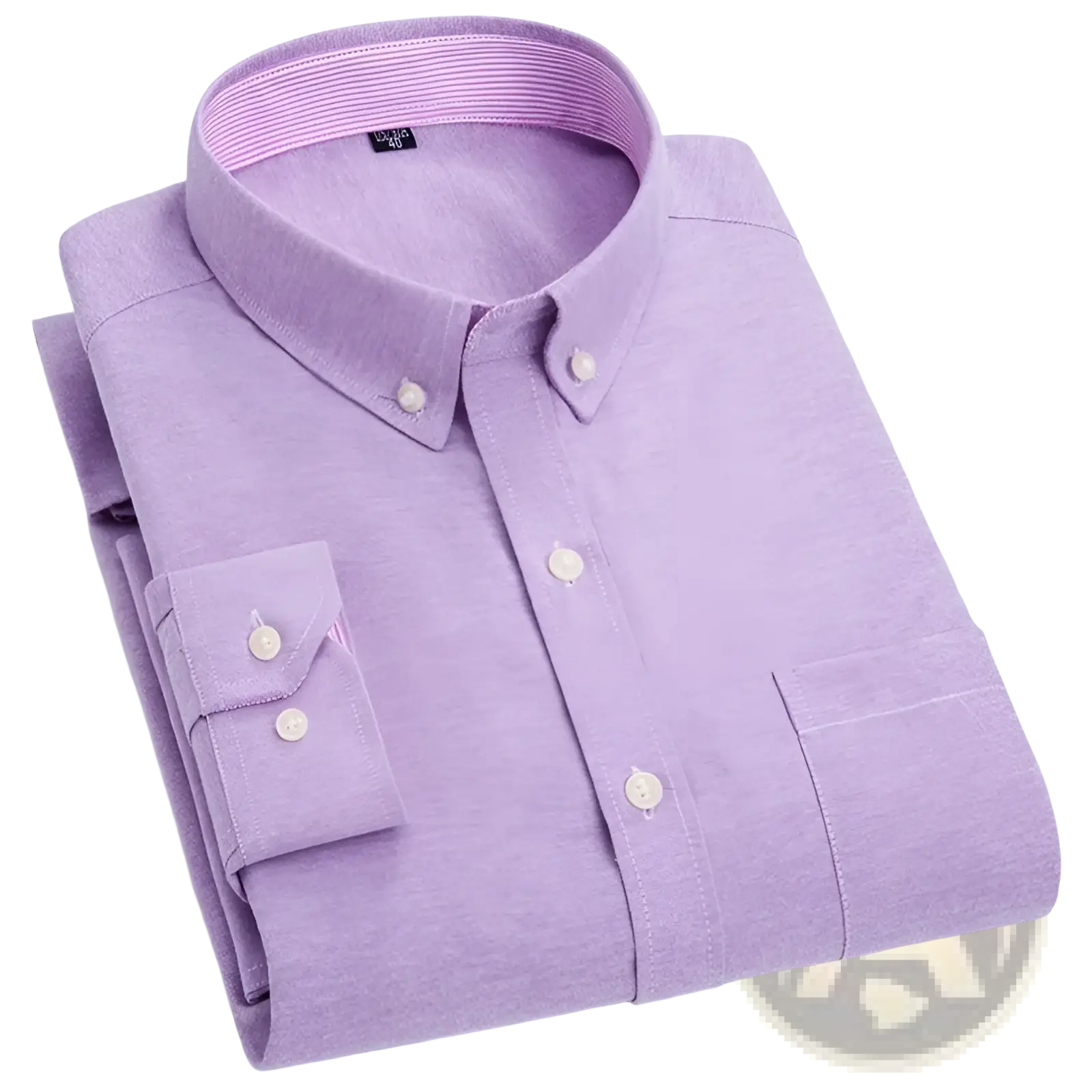 Mens Light Blue Oxford Shirt Casual Long Sleeve