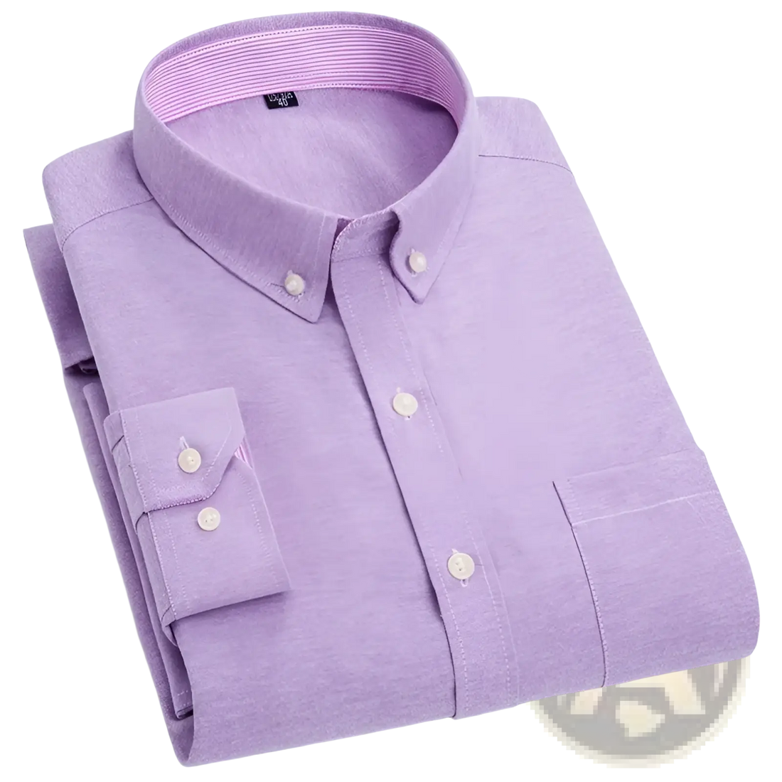 Mens Light Blue Oxford Shirt Casual Long Sleeve